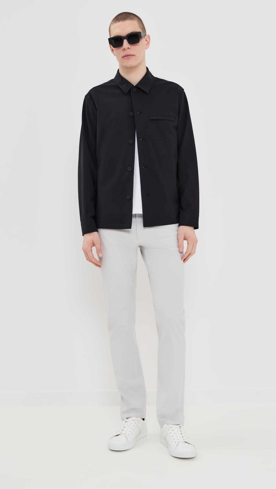カズ　Theory Precision Ponte Overshirt 黒 Precision Ponte Overshirt | Theory