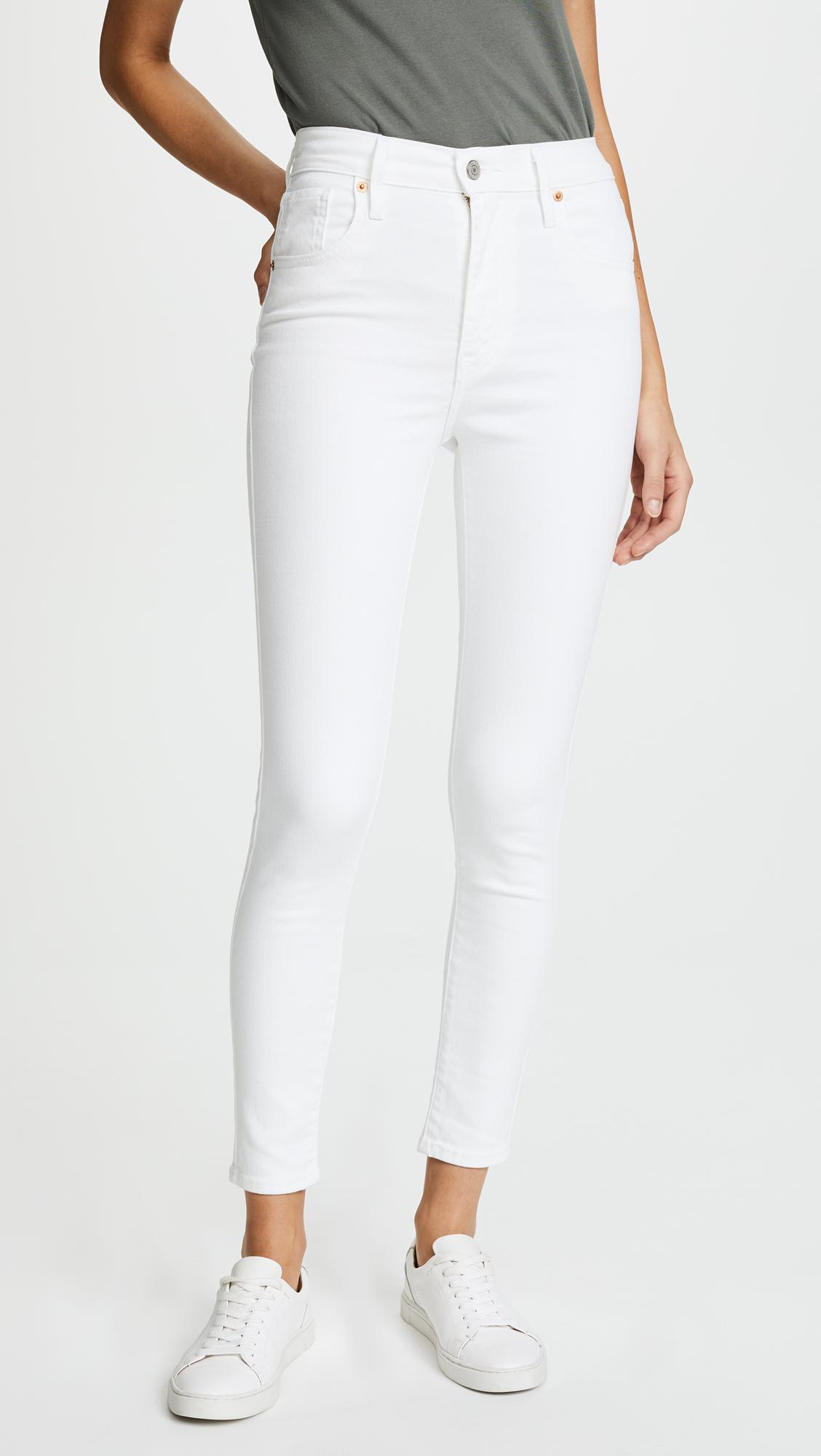 Hick Berolige regnskyl Levi's Mile High Super Skinny Jeans White Poland, SAVE 60% - mpgc.net