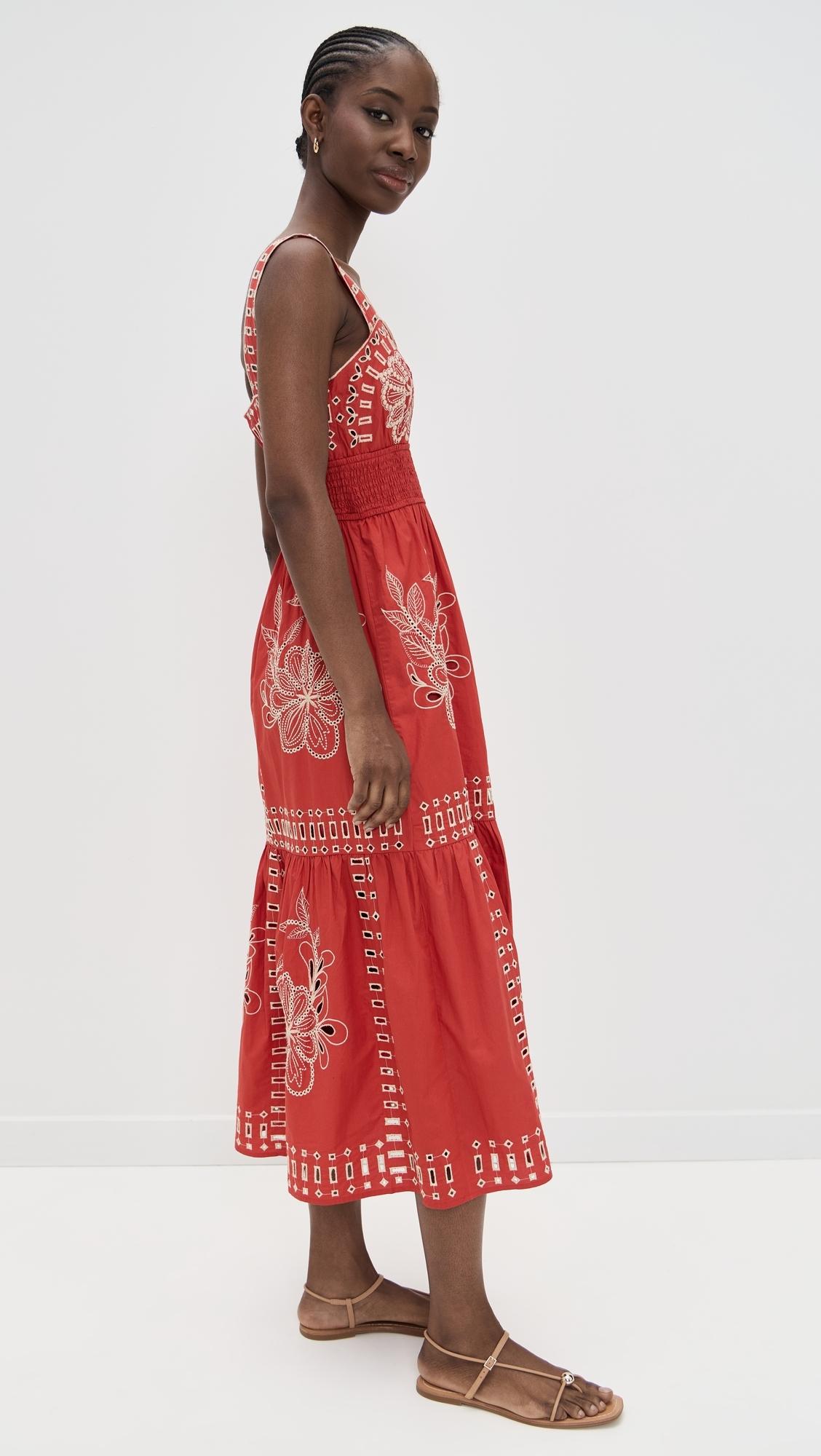 rails red dress Rails | Mica Dress - Red Jasmine | Premium Cotton | Size XXS