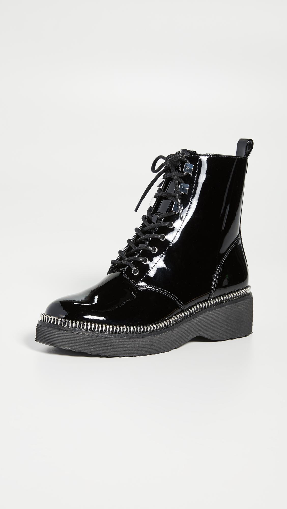 Buy Michael Michael Kors Haskell Combat Boots | UP TO 53% OFF