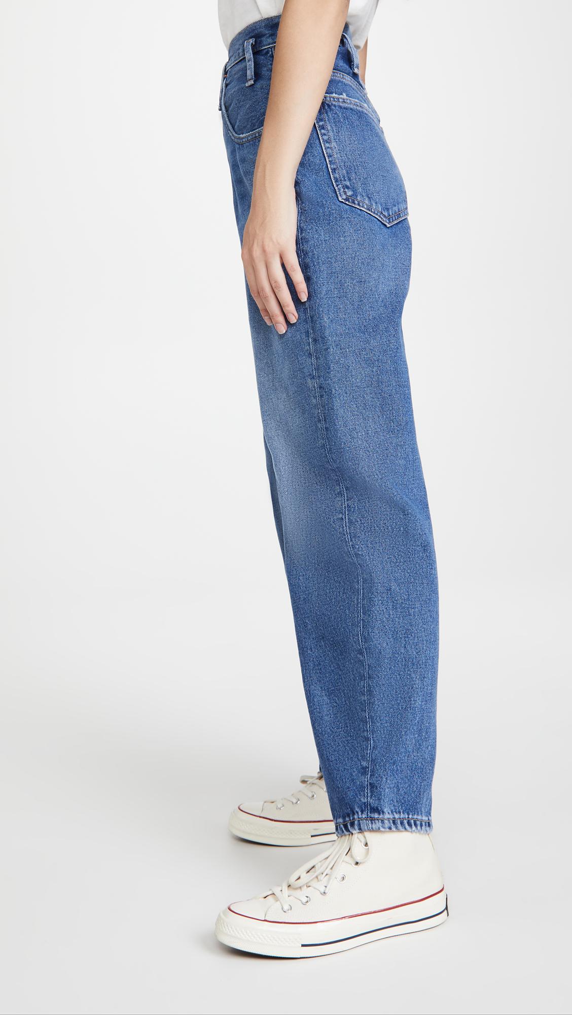 RE/DONE Denim '80s Peg Leg Jeans in 