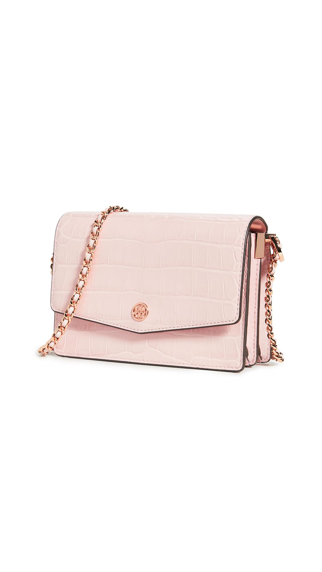 Tory burch robinson embossed mini shoulder bag Clearance