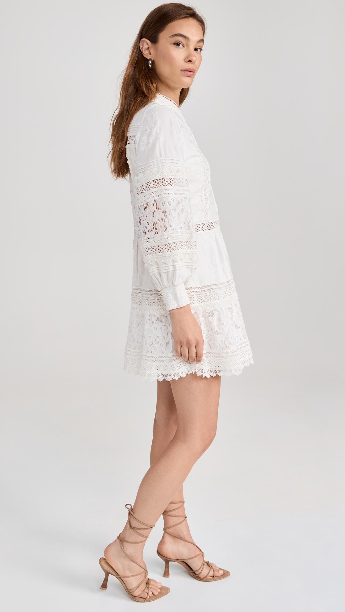 Alice + Olivia Alice + Olivia Cailin Tunic Tiered Idi Dress