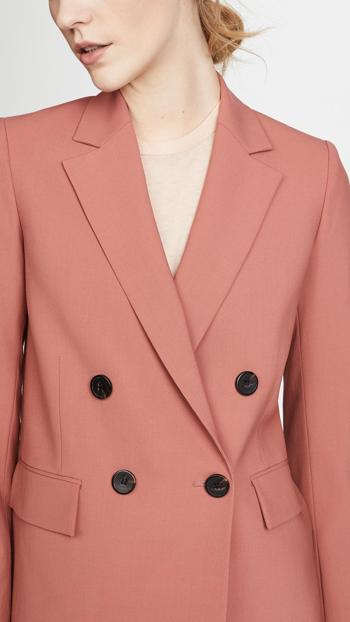 Theory Piazza Jacket in Pink - Lyst