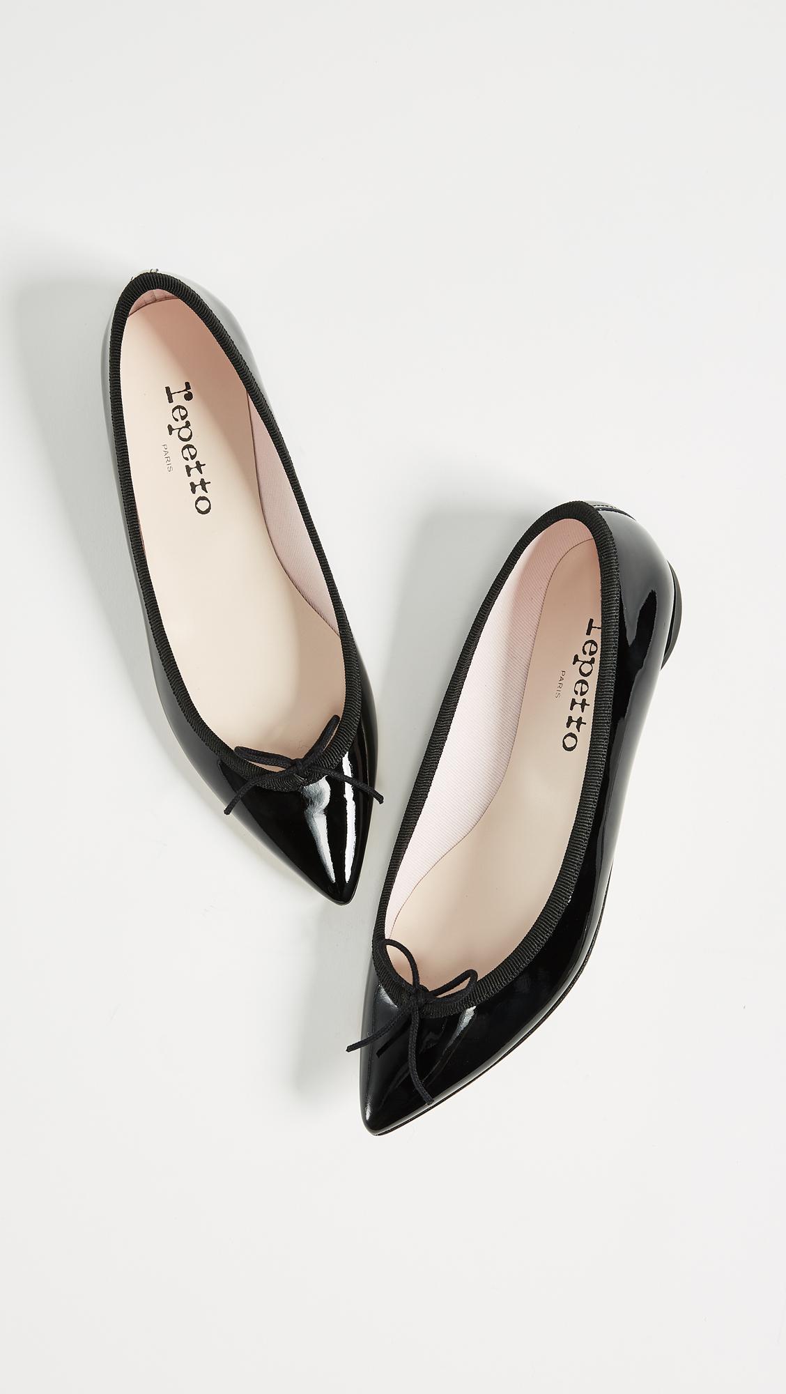 repetto pointed toe flats