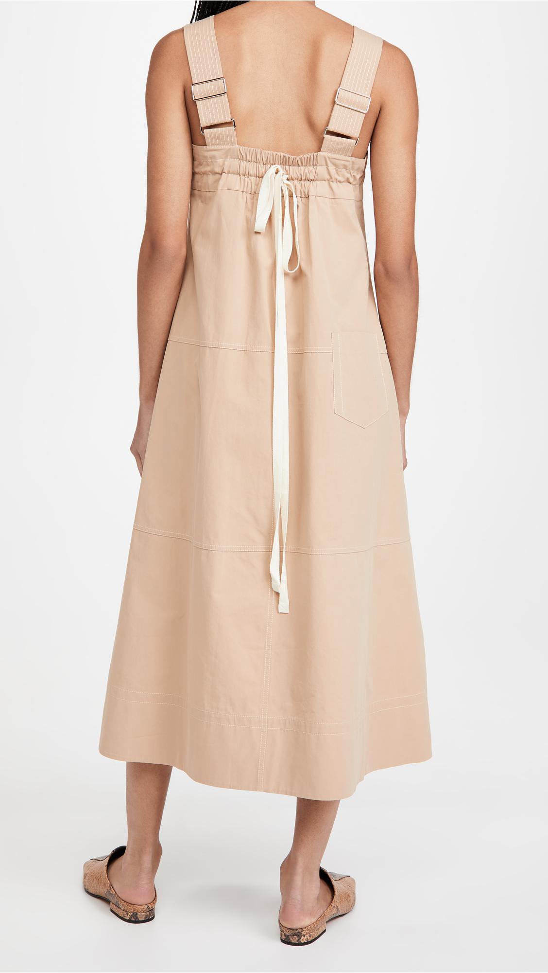 Lee Mathews Cotton May Apron Dress Lyst