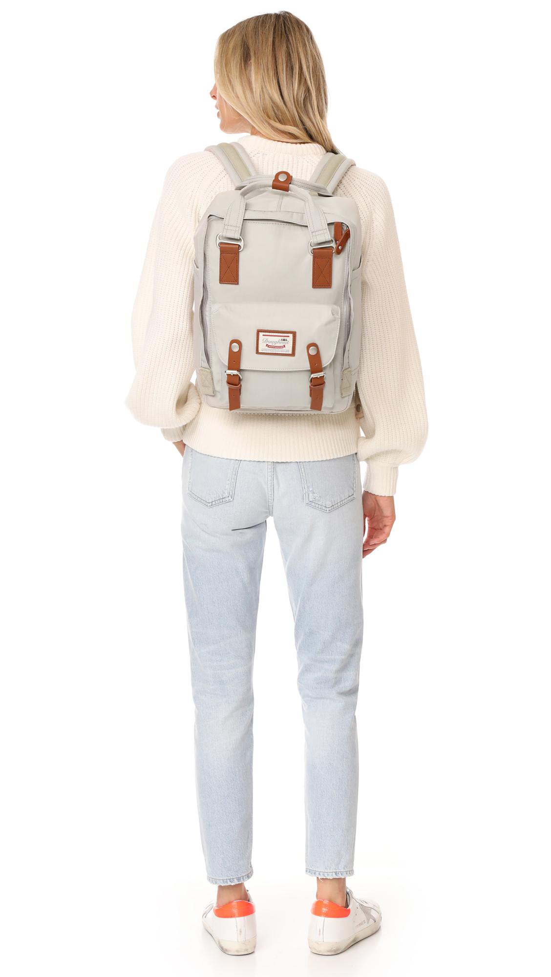 Doughnut macaroon ivory backpack Clearance