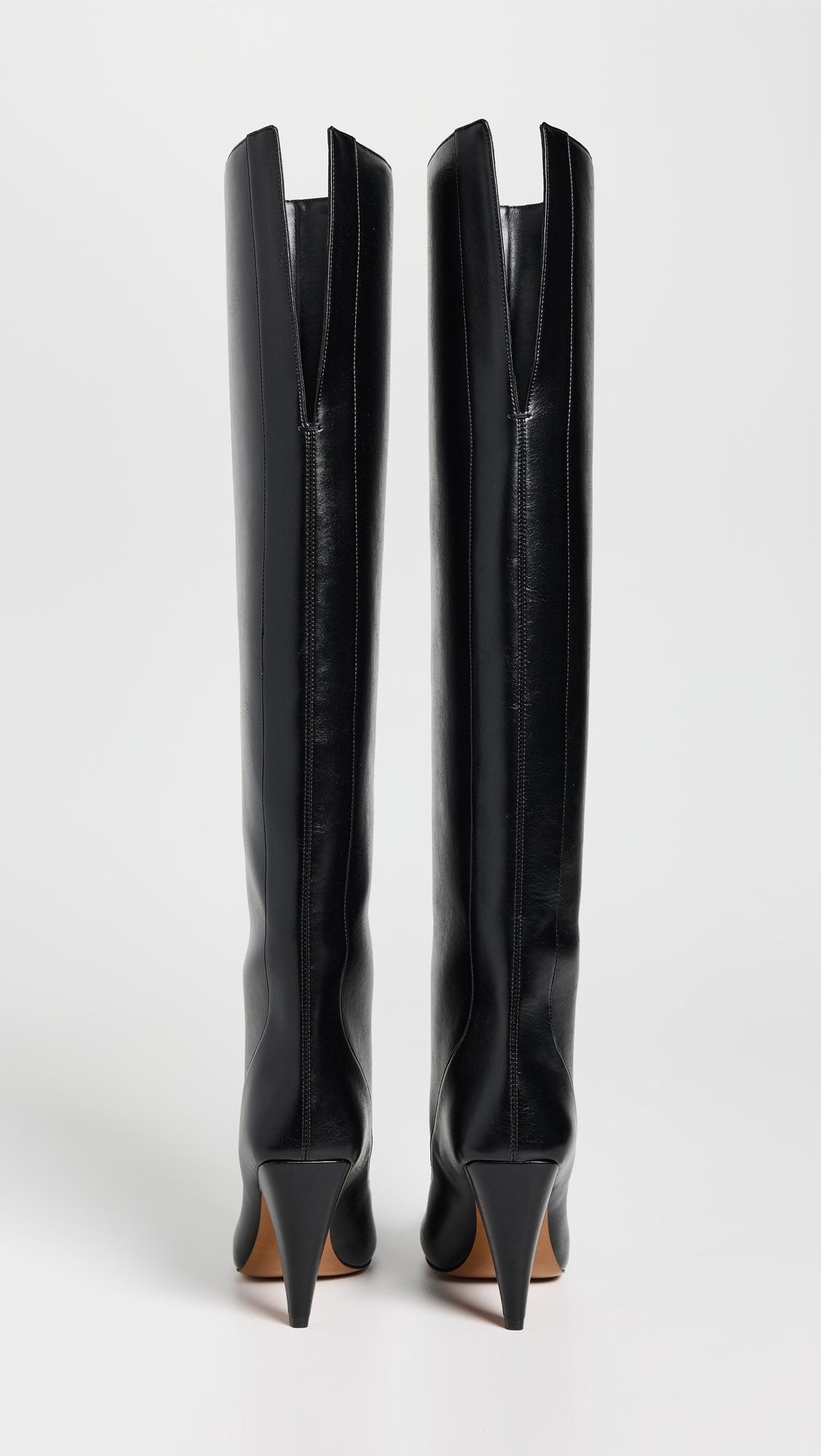 ロングブーツ Stella Mccartney Black alter mat Shroom boots Stella McCartney Over-the-knee boots for Women | Online Sale
