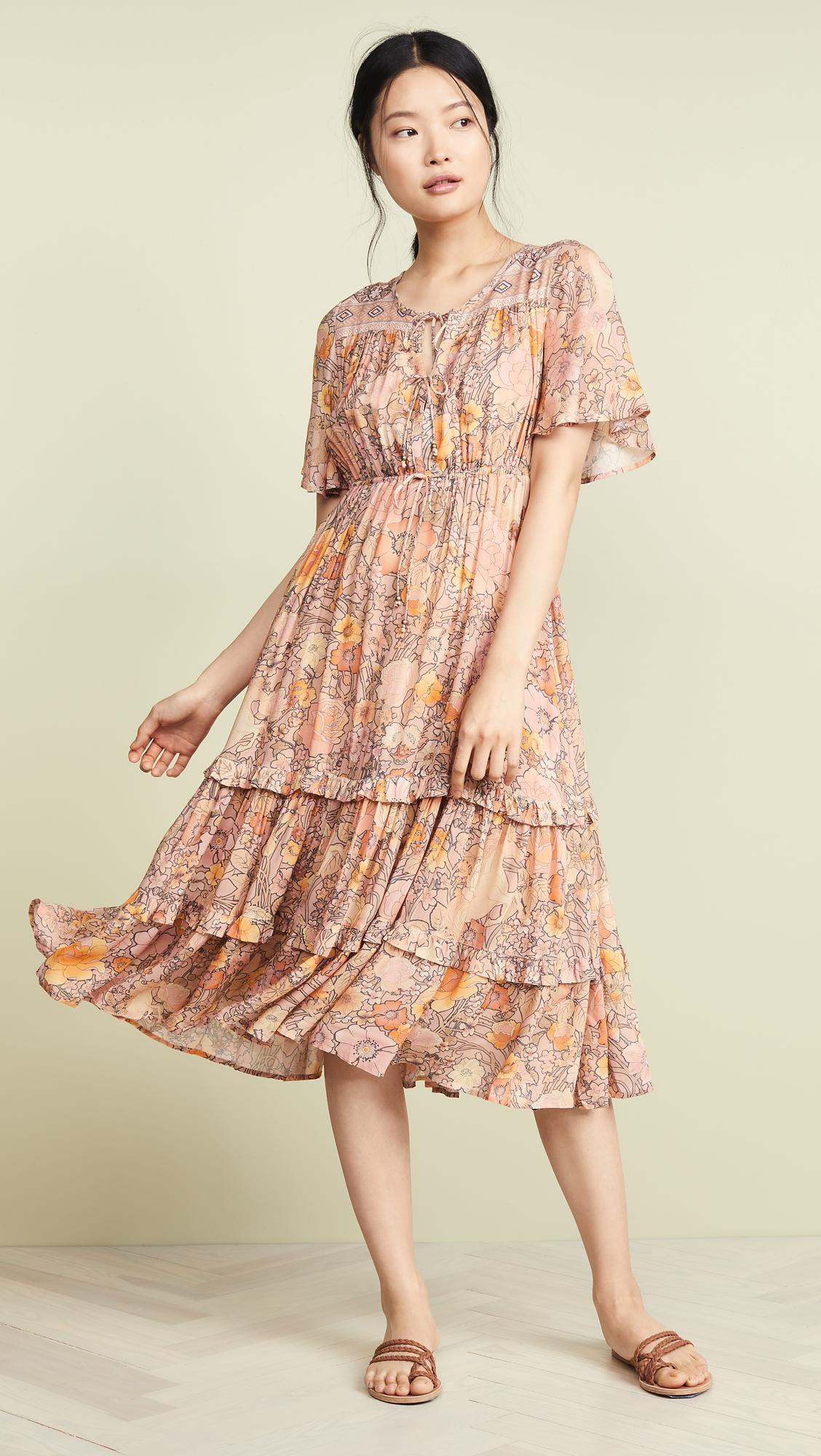 Spell & The Gypsy Collective Synthetic Amethyst Garden Party Dress - Lyst