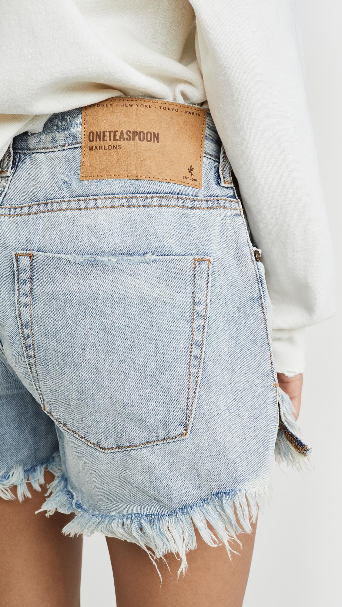 One Teaspoon Marlons Low Waist 