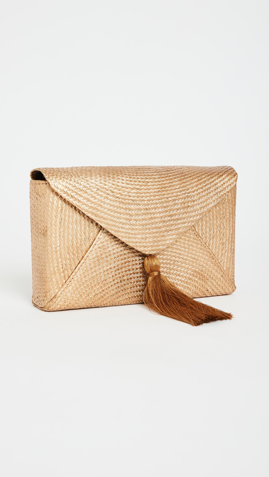 Kayudesign - Cassia Straw Clutch Bag – Kayu