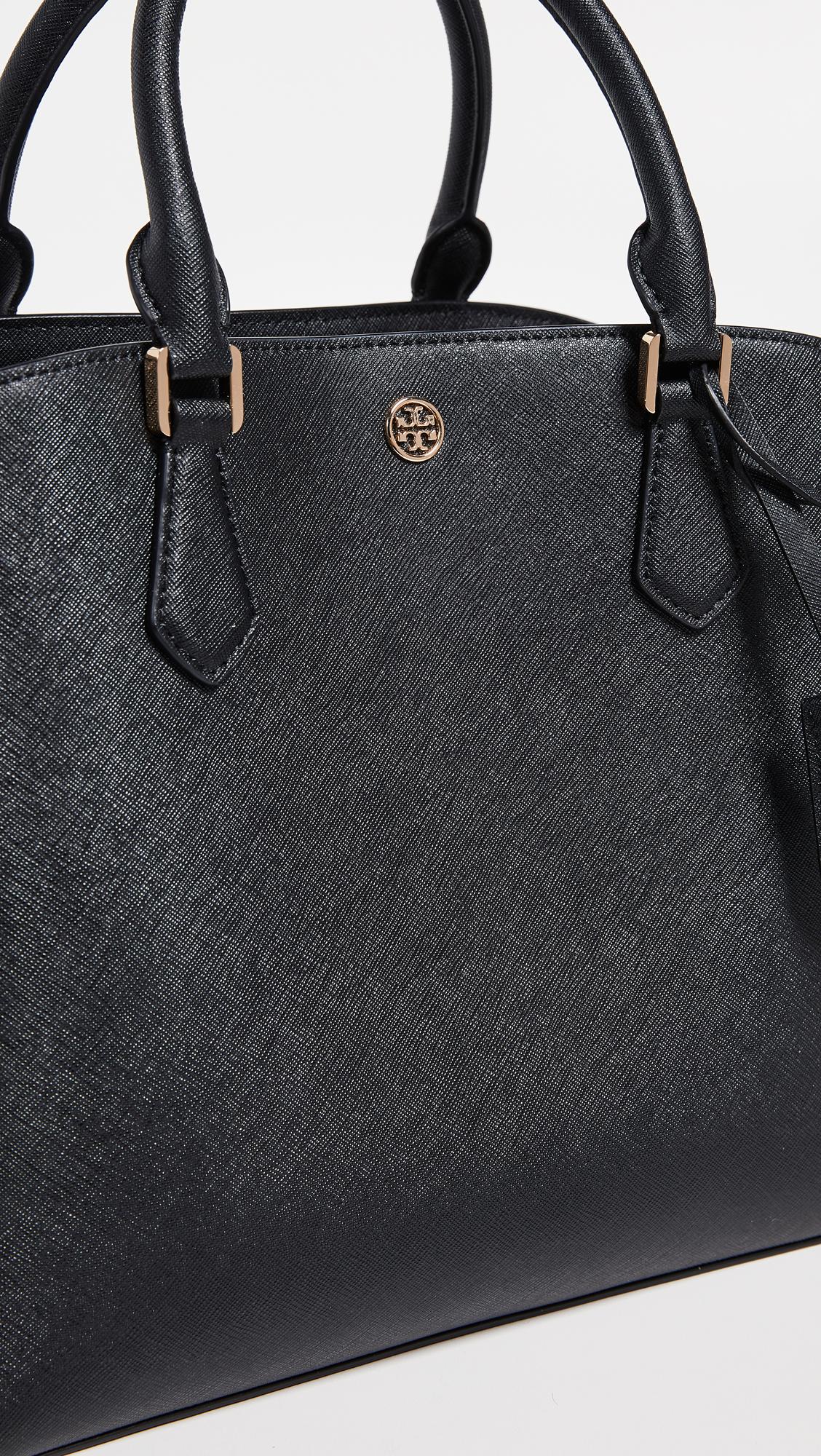 Tory Burch Robinson Medium Triple Compartment Tote – Luxe Paradise ...