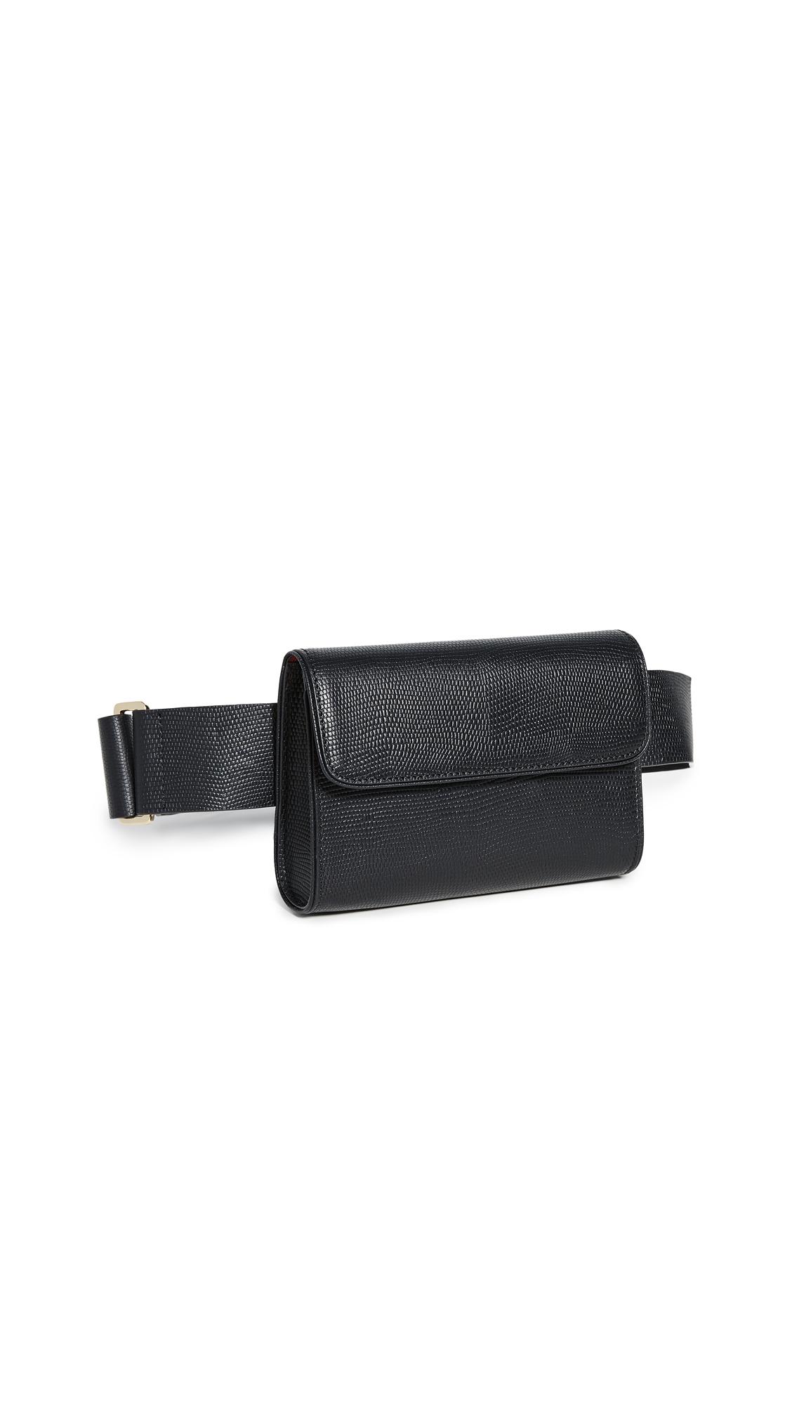 Anine Bing Joss Belt Bag in Black Lyst