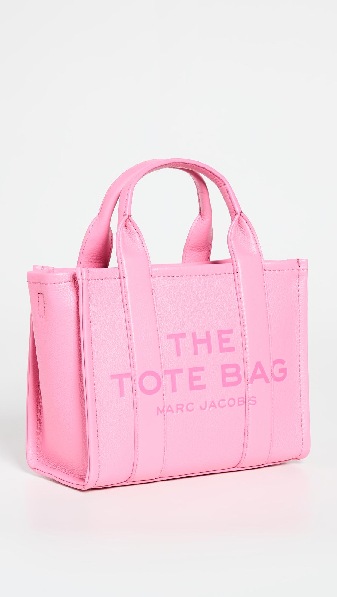 small marc jacobs tote bag pink