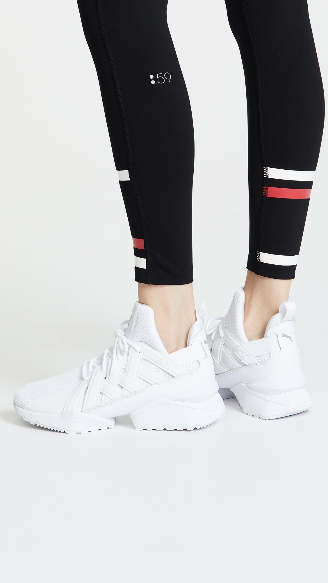 PUMA Muse Echo Ep Sneakers in White - Lyst
