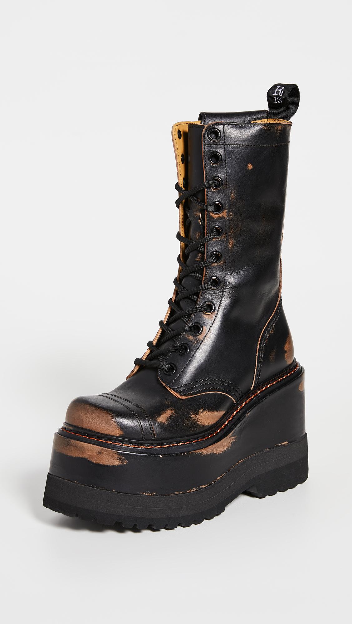 r13 platform boots