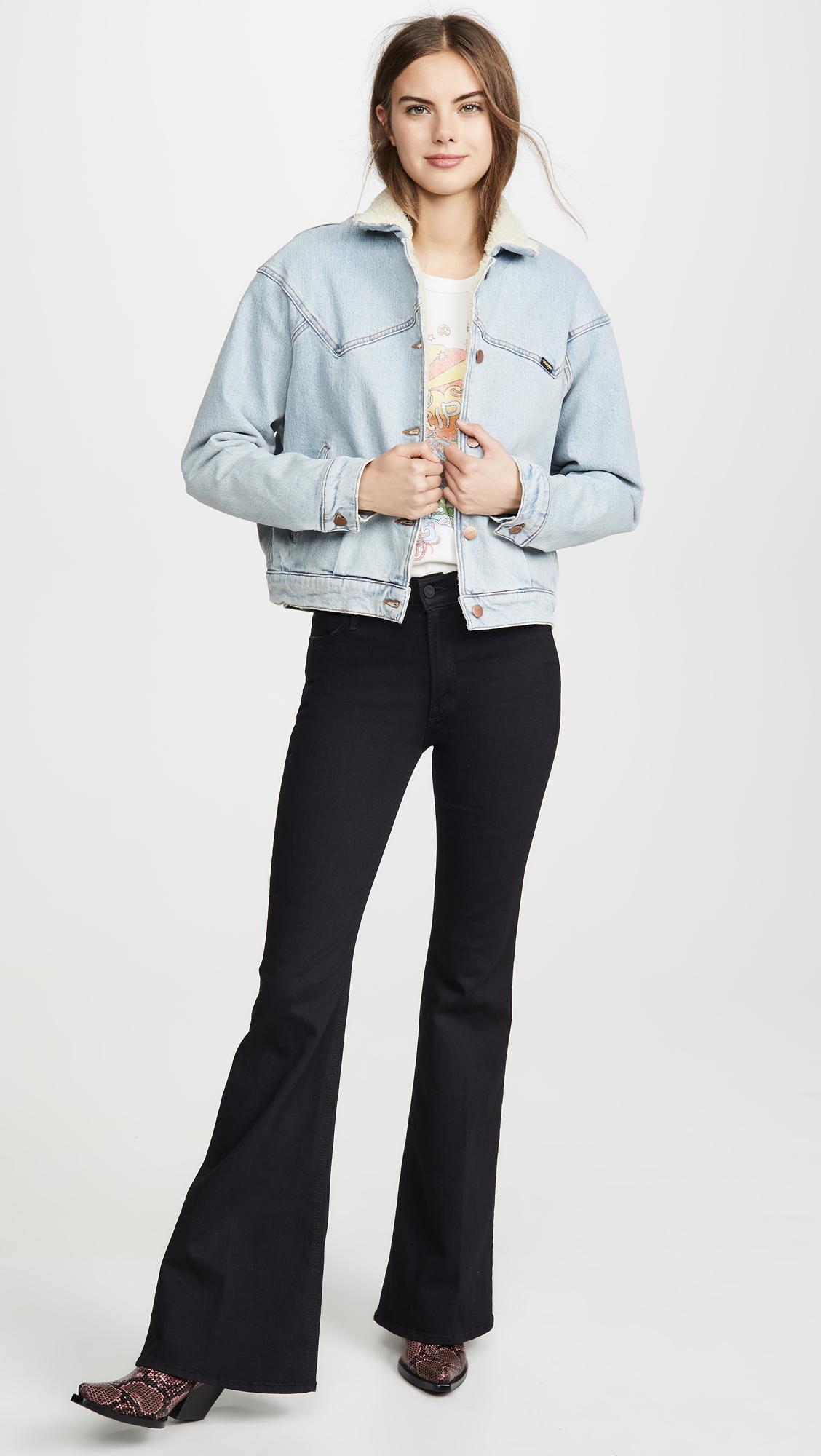 Mother Denim The Doozy Jeans Lyst Mother Denim The Doozy Jeans Lyst