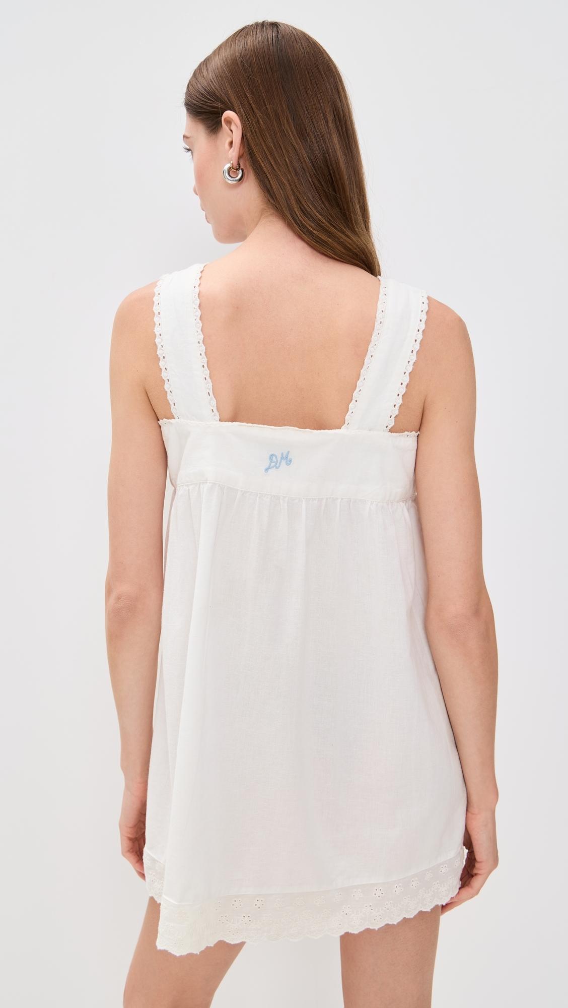 damson madder elspeth linen blend embroidered mini nap dress Damson Madder Elspeth Linen Blend Embroidered Mini Nap Dress at MarketFair Shoppes in Princeton, NJ