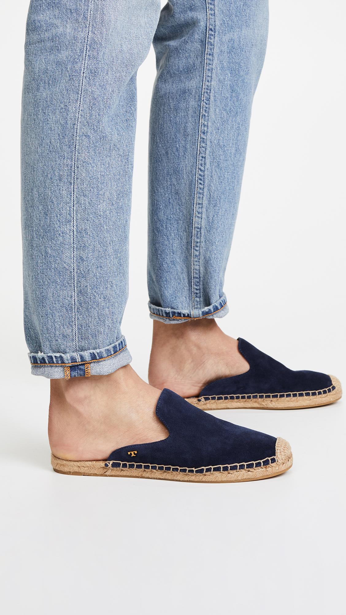 tory burch max espadrille slide
