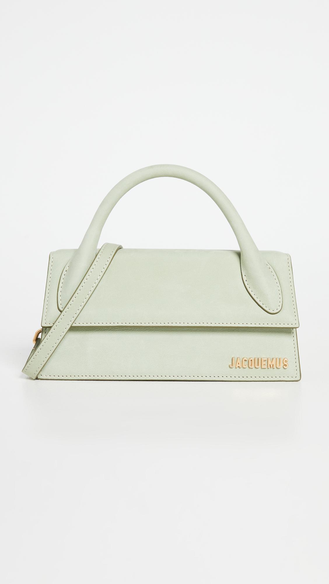 JACQUEMUS Le Chiquito Long Bag in Green