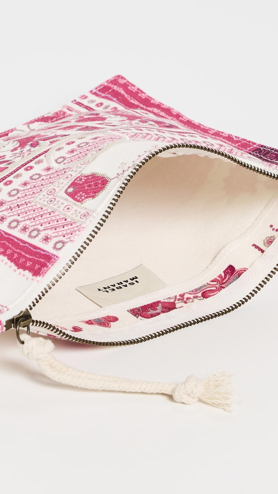 Isabel Marant Netia Pouch in Pink | Lyst