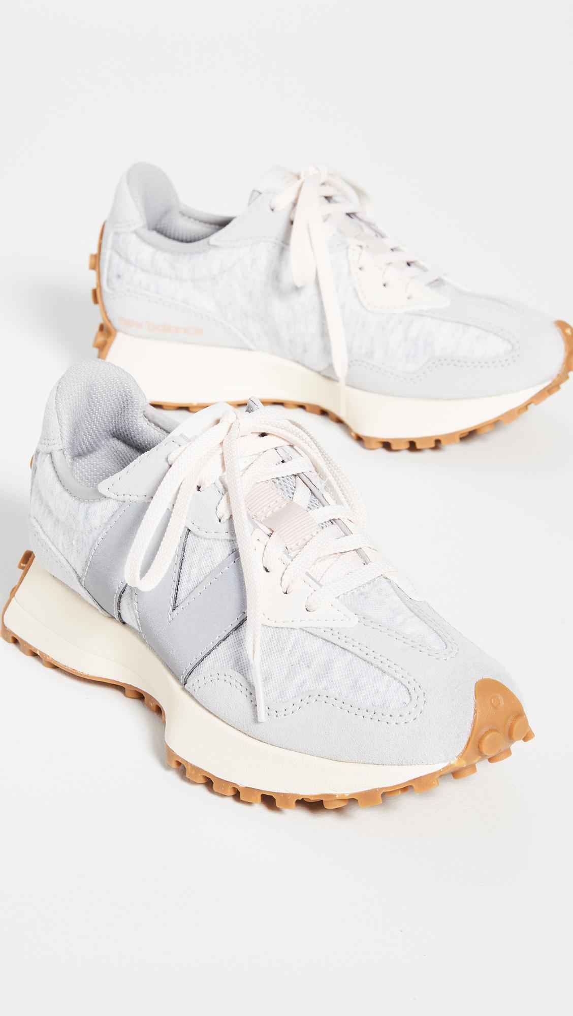 New Balance 327 Classic Trainers in White | Lyst