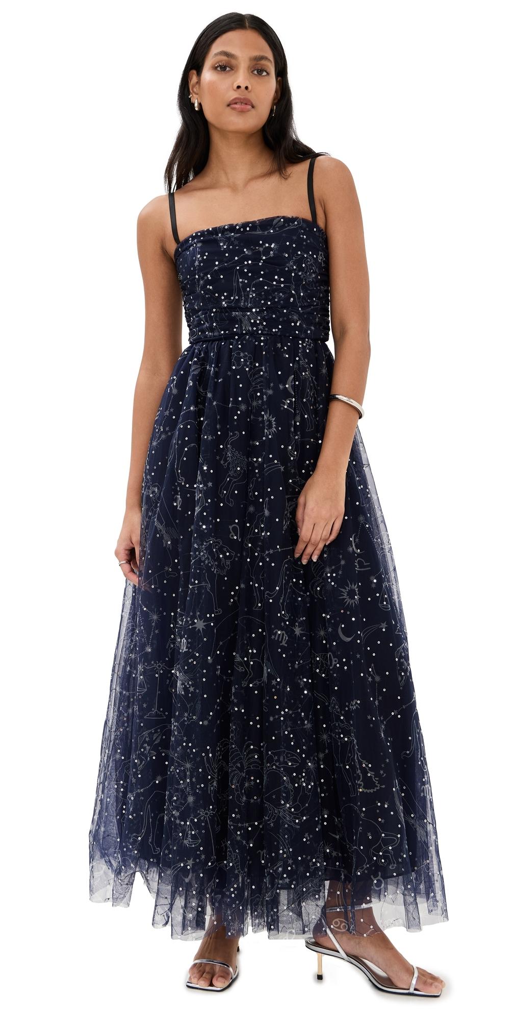 STAUD Bettina Dress in Blue | Lyst