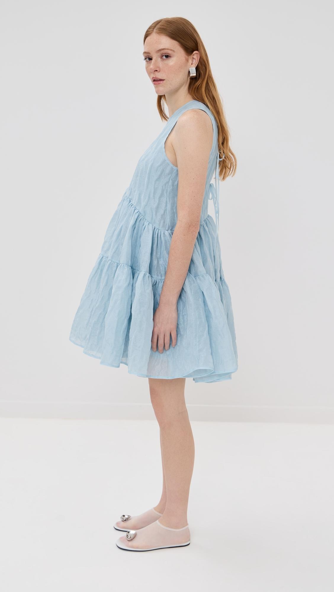 Cecilie Bahnsen Abigail Dress in Blue | Lyst