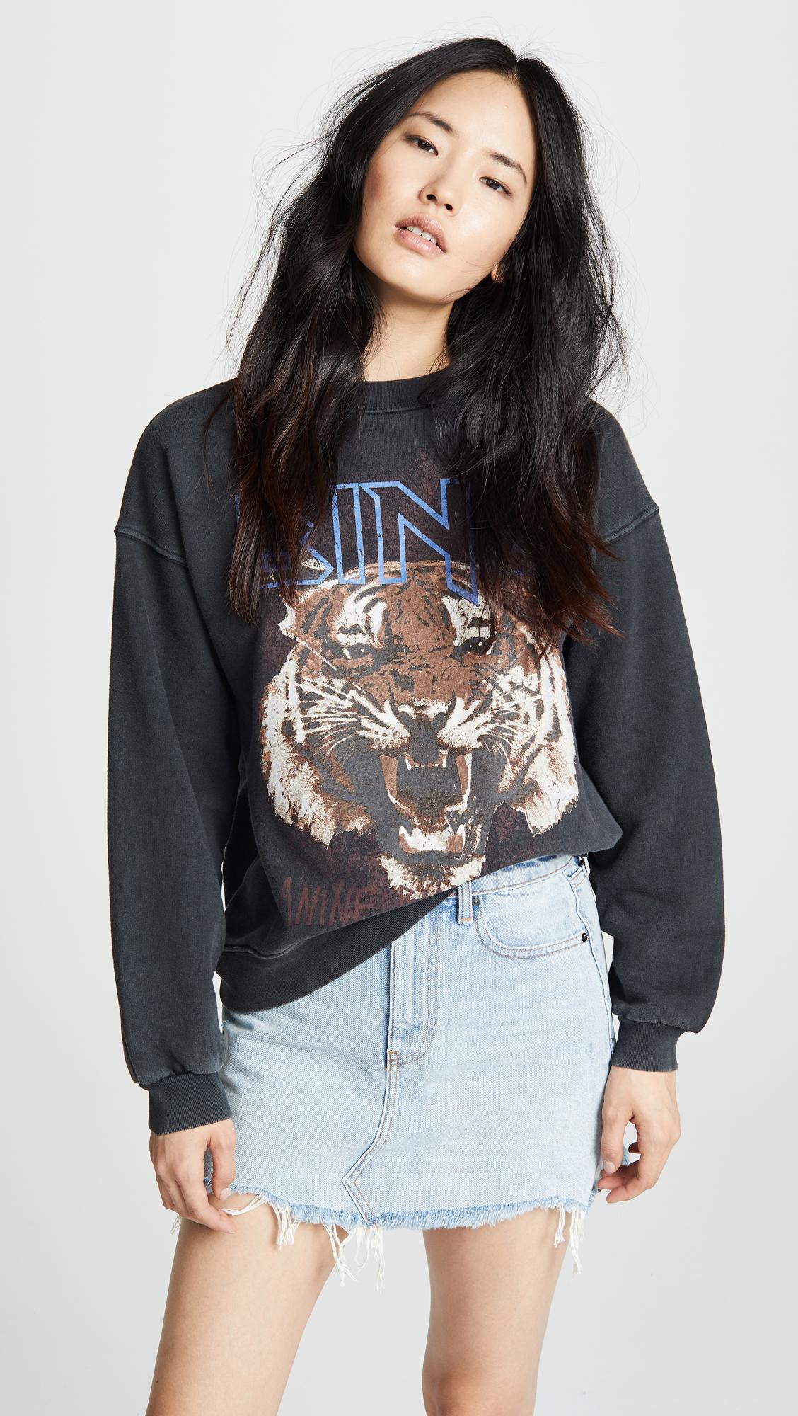 anine bing sweatshirt sale
