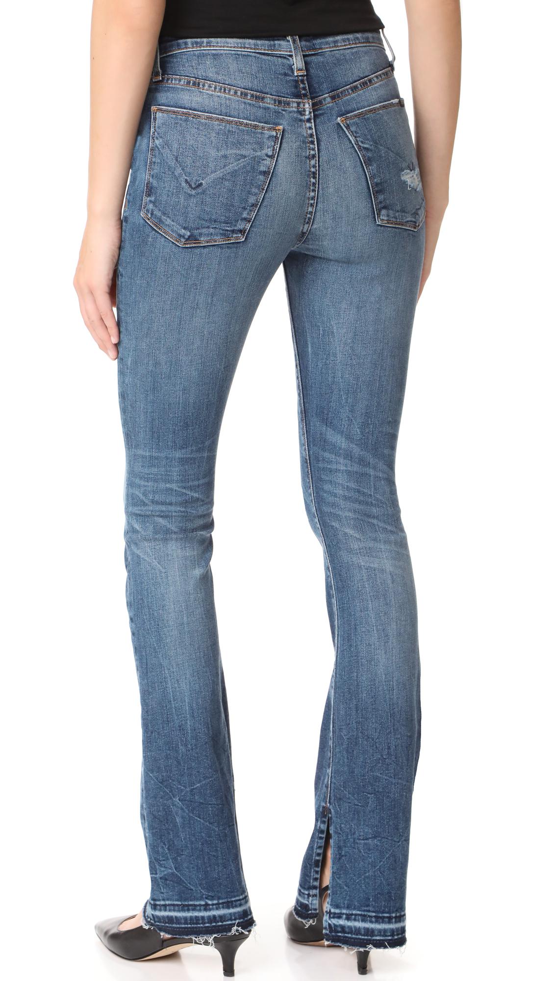 Hudson Jeans Heartbreaker High Rise Boot Cut Jeans in Blue - Lyst