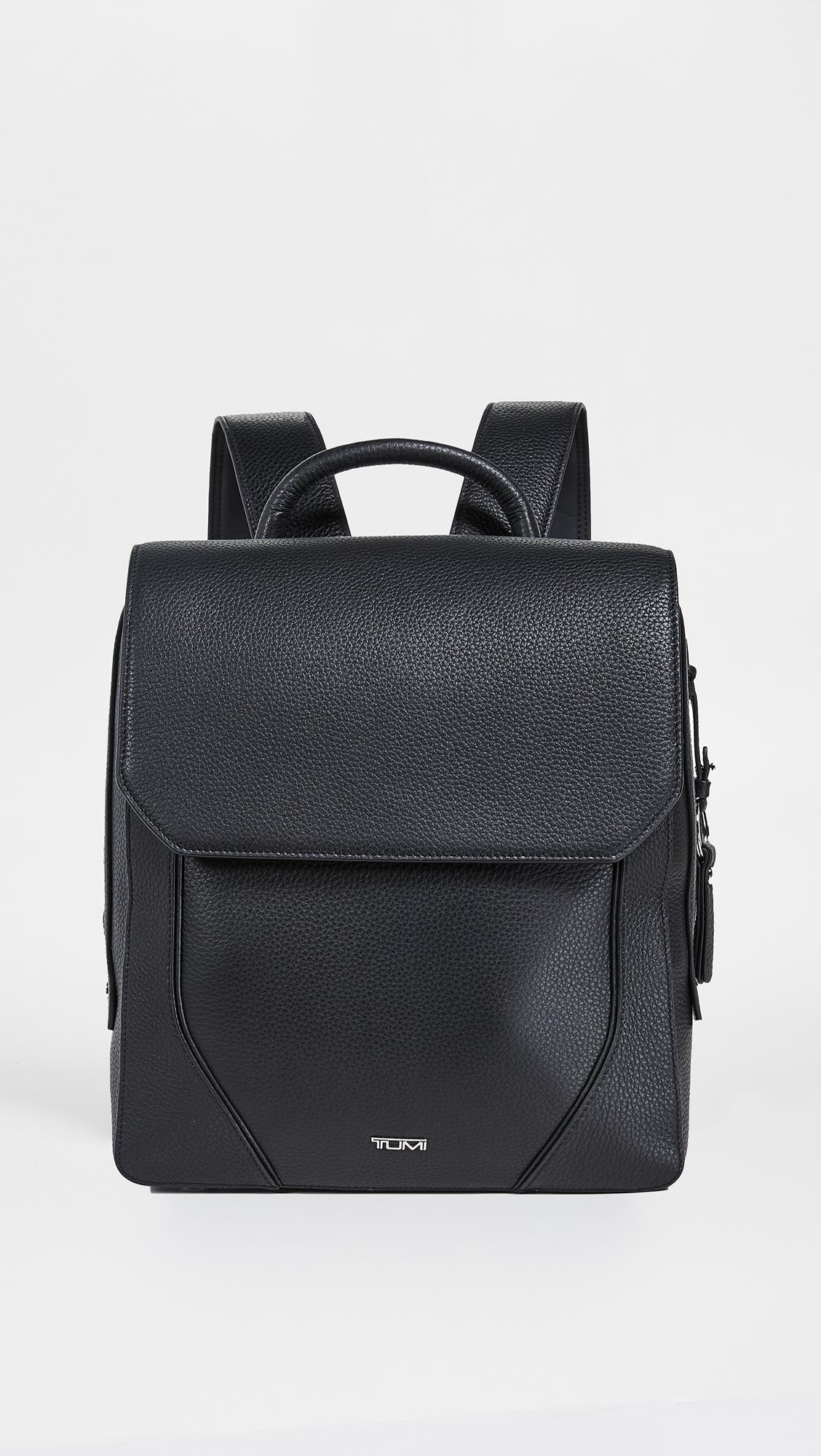 Labe Groet eenzaam Tumi Stanton Tori Flap Backpack in Black | Lyst