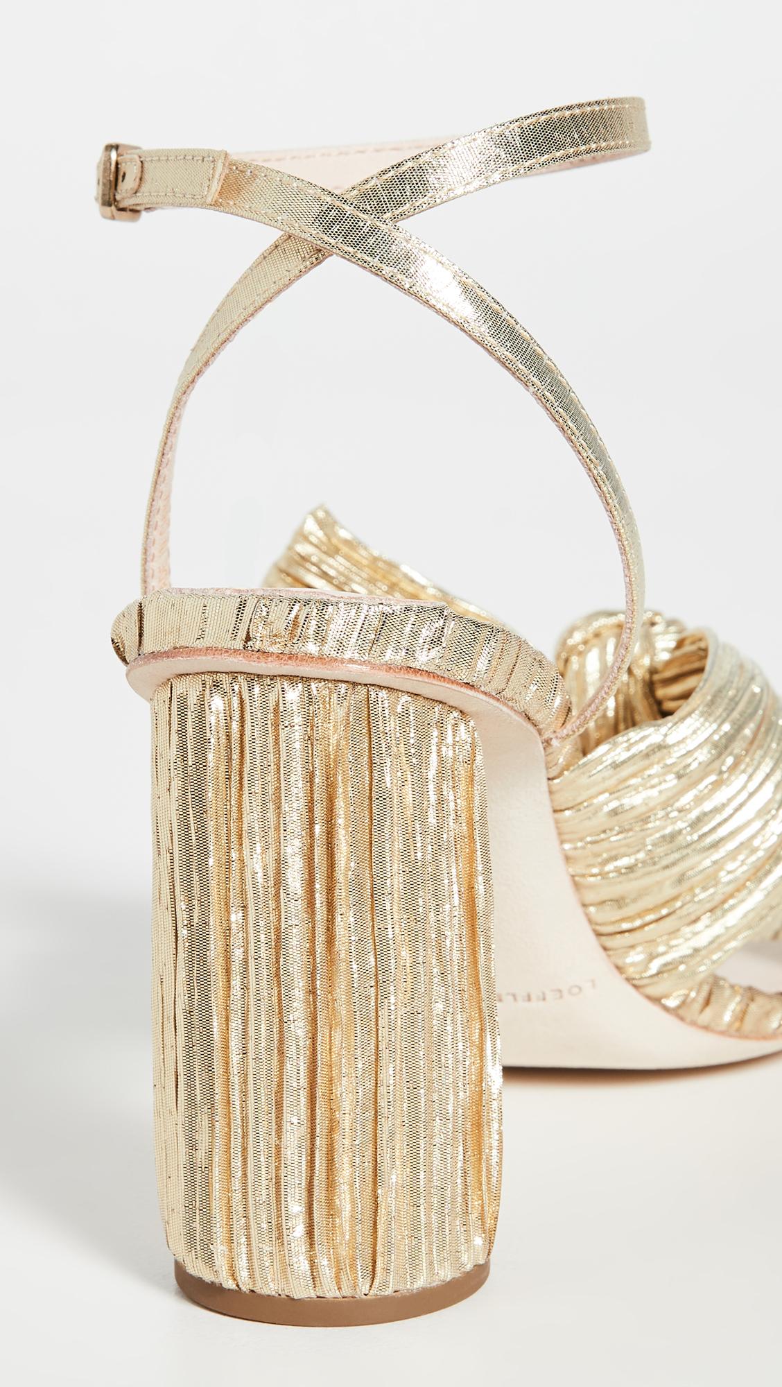 gold toe sandals flat