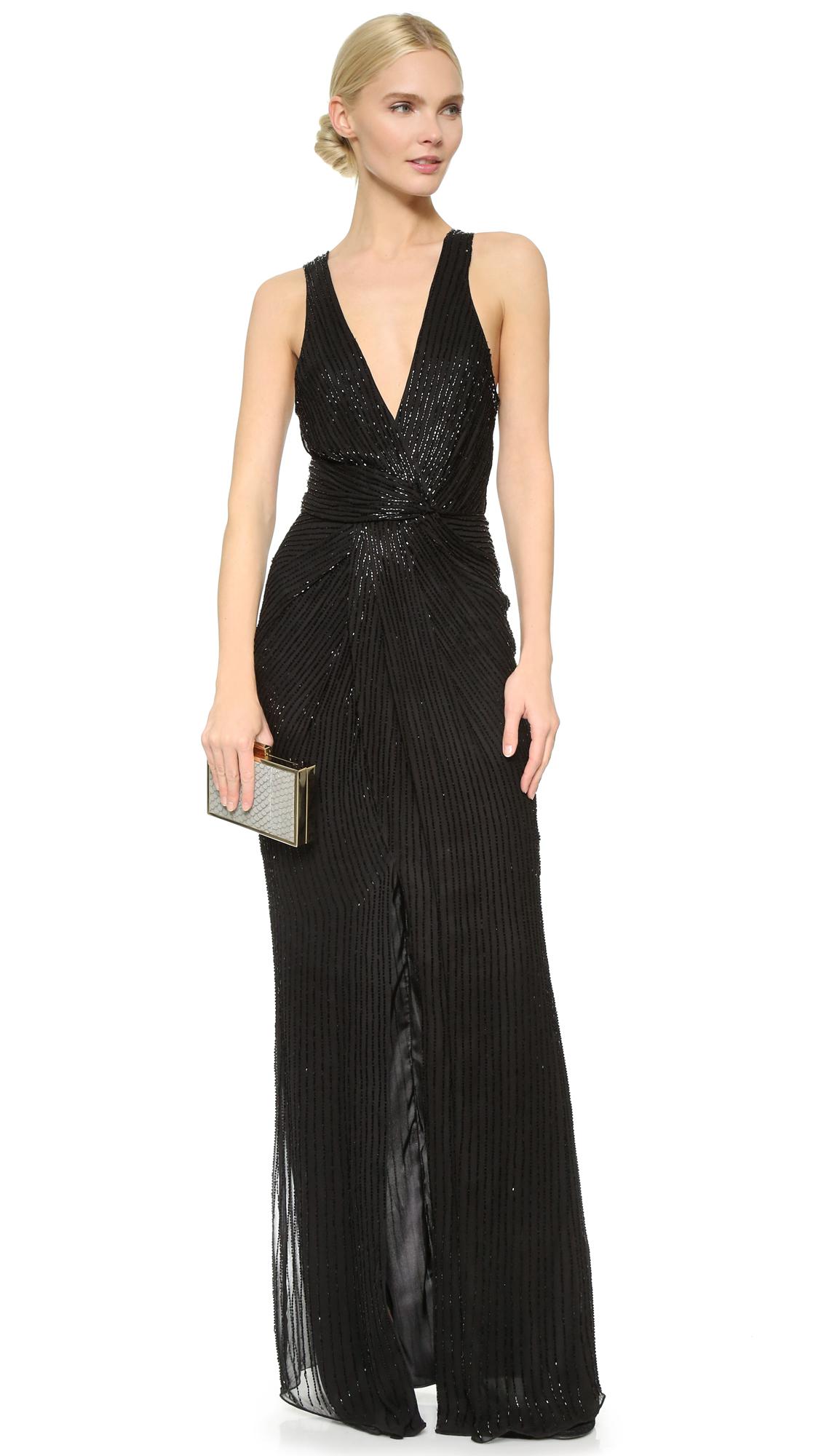 parker monarch gown black