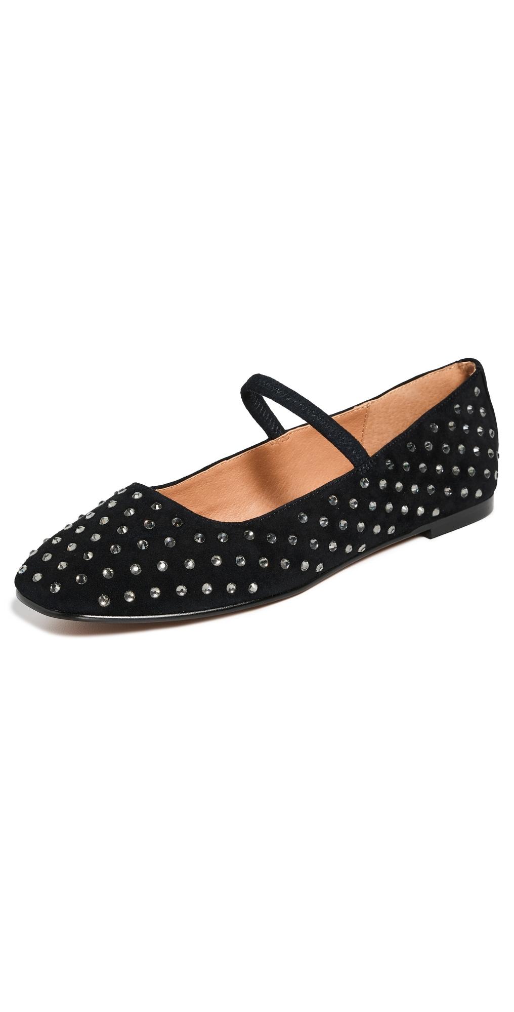 Madewell The Great Flat 5 in Black Lyst