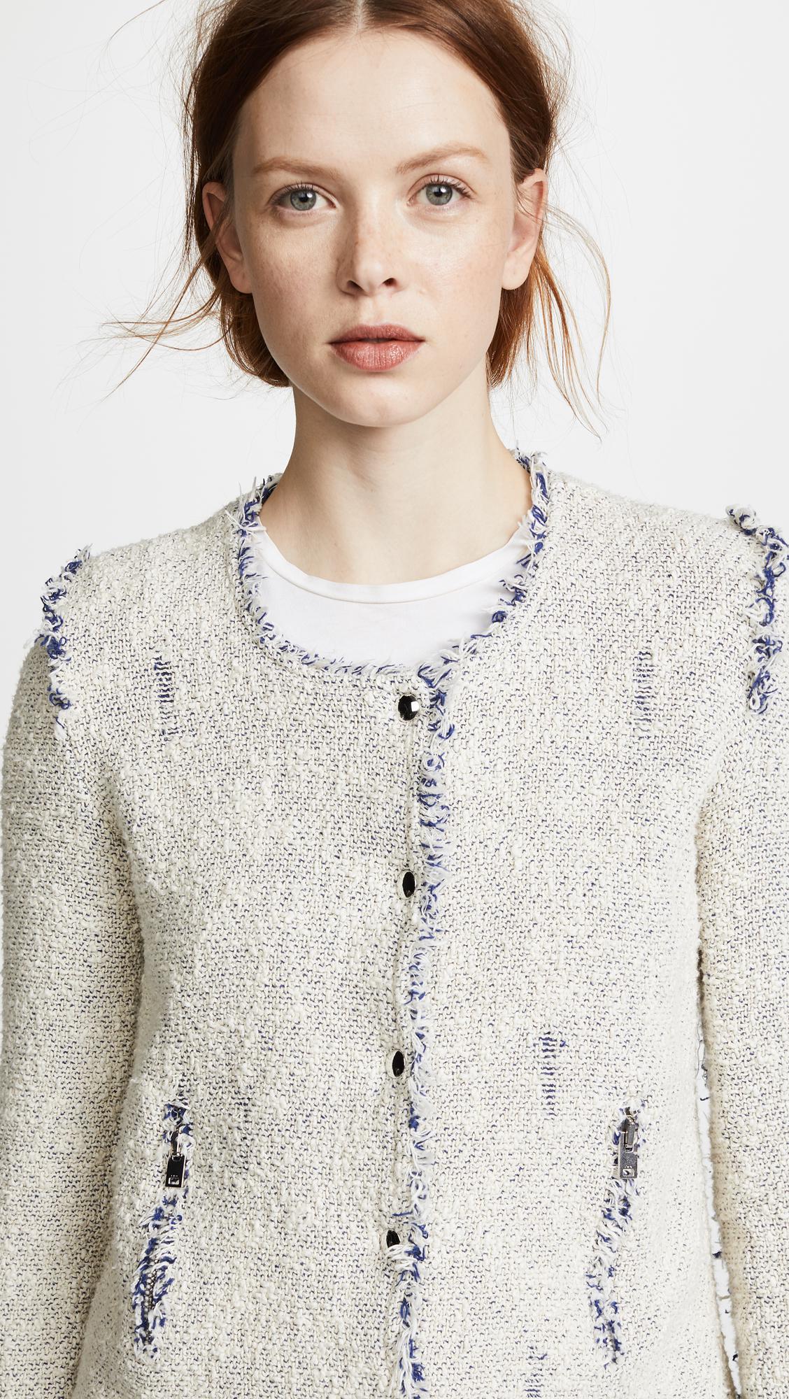 Iro agnette tweed jacket store