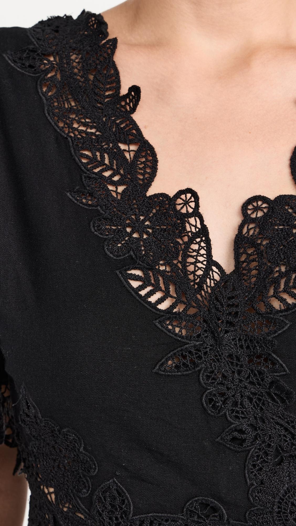 Sea Marcella Lace Dress in Black Lyst