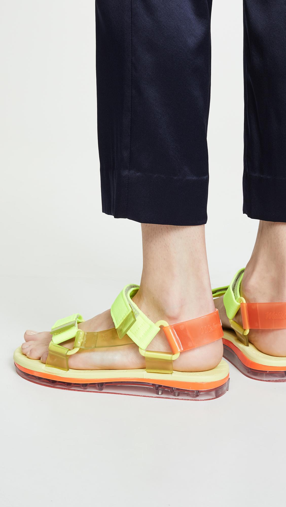 Melissa Papete + Rider Sandals in Neon Yellow (Yellow) | Lyst Canada