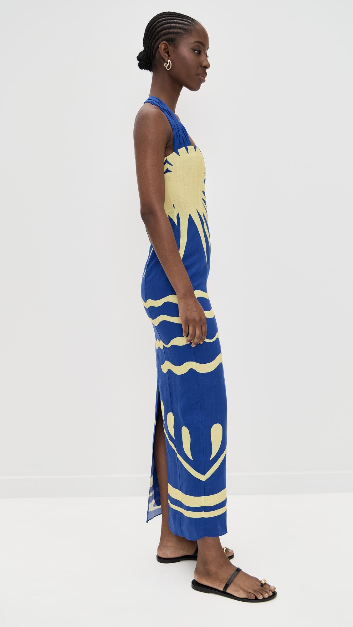 Cala De La Cruz Gala Dress in Blue | Lyst