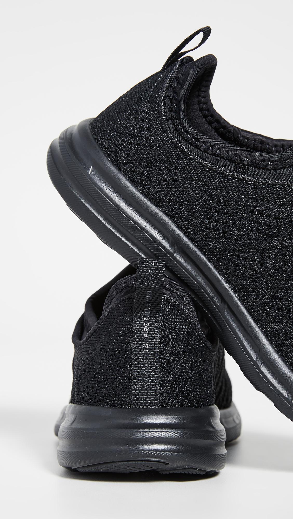 black apl shoes