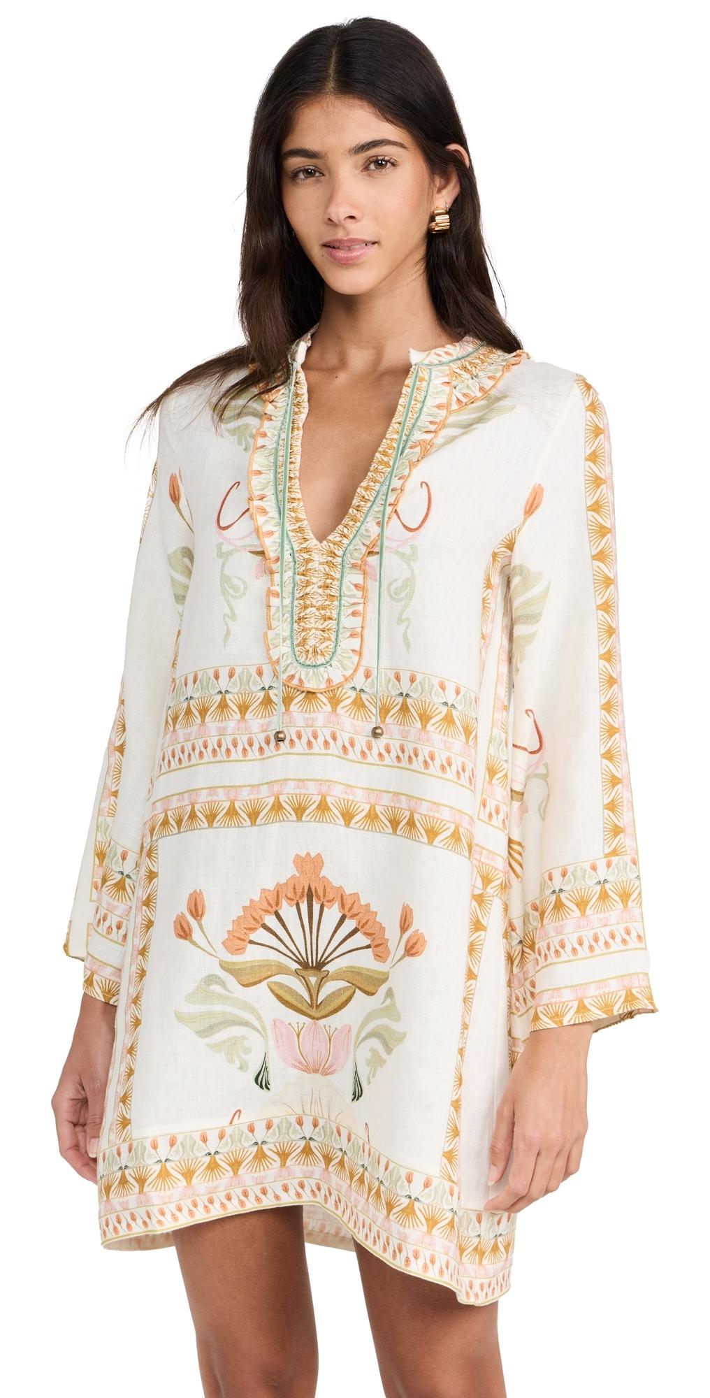 Beige Mini Dress - Side Cutout Bodycon Dress - Beige Halter
