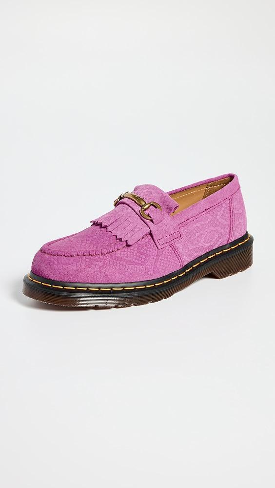 Dr.Martens Adrian Bone Snaffle ピンク Dr. Martens Adrian Snaffle Loafer / Thrift Pink – Livestock