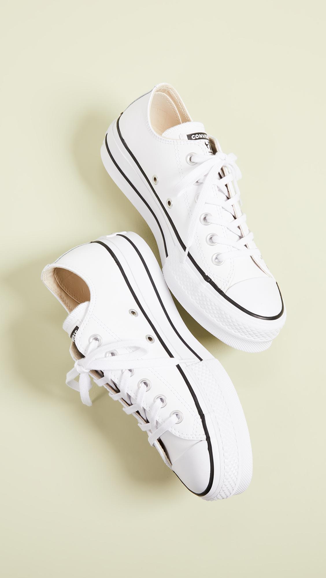 chuck taylor all star lift low top white