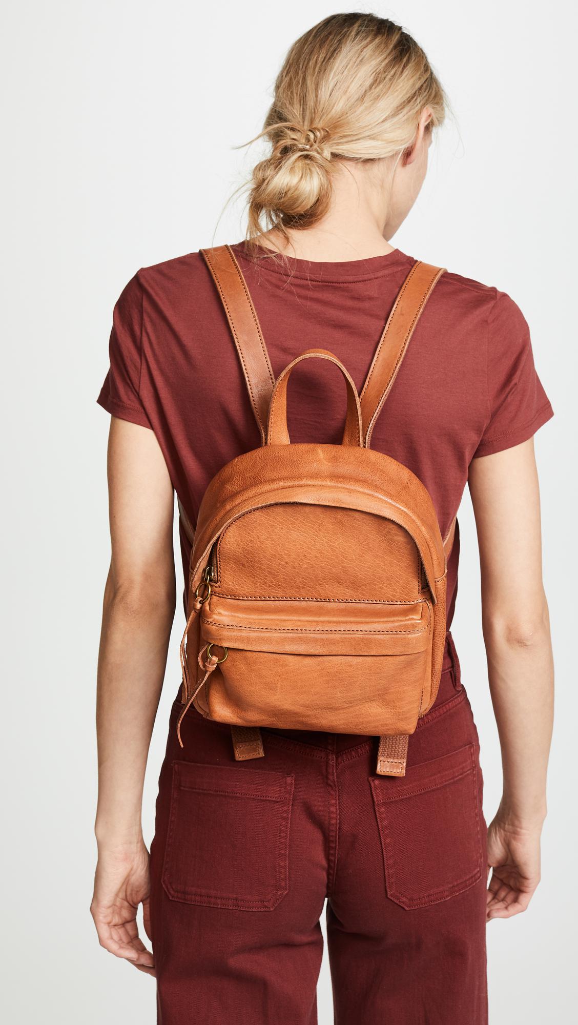 madewell mini lorimer backpack
