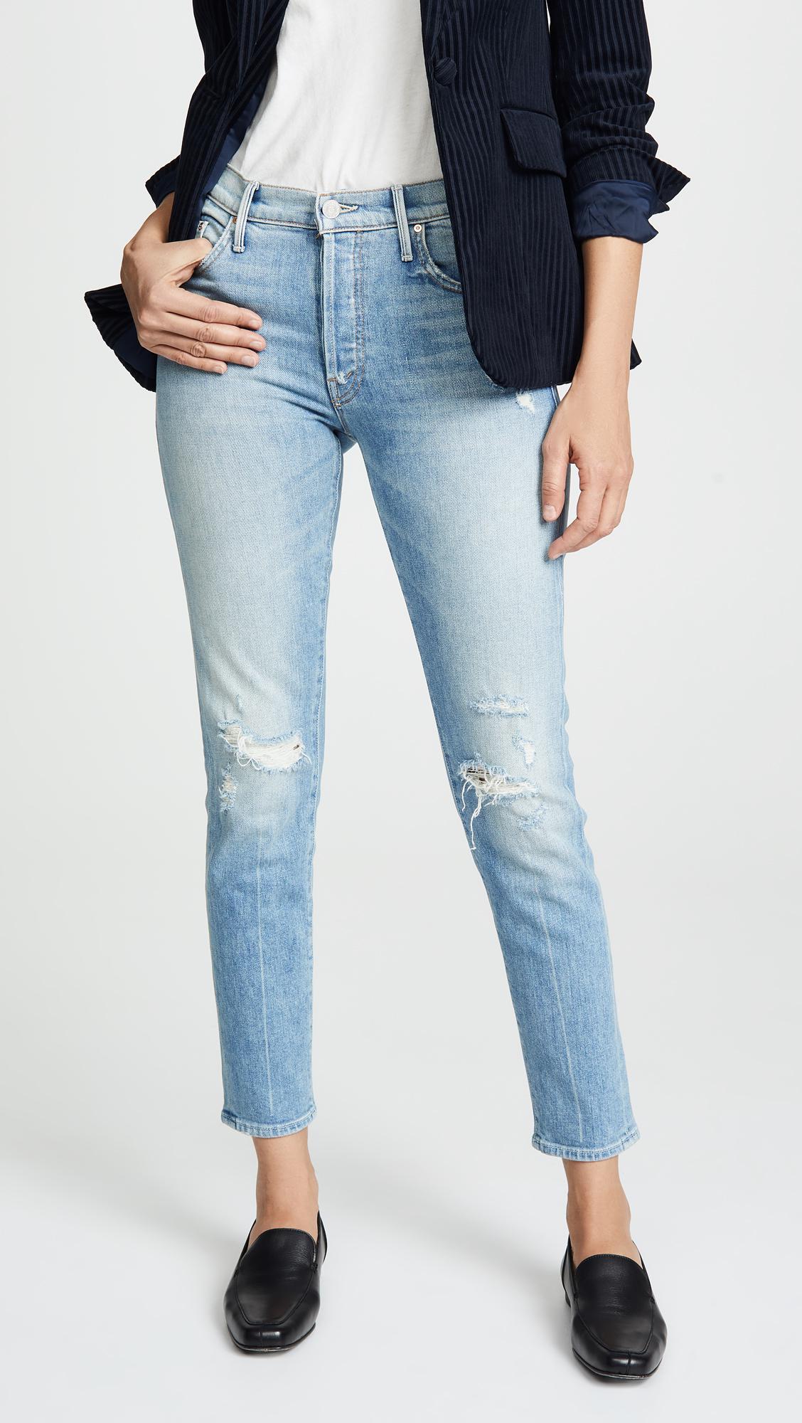 Mother Denim The Stinger Flood Jeans in 