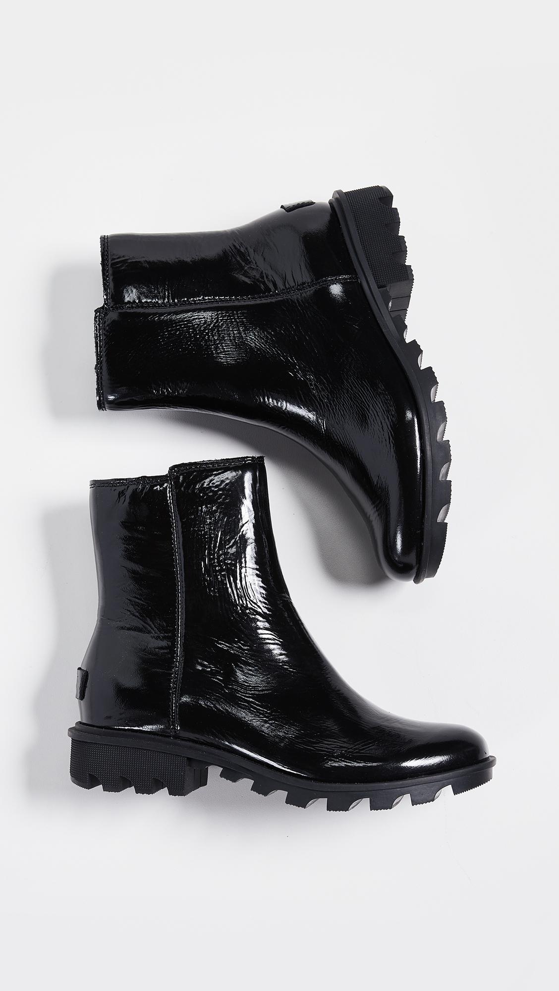 sorel phoenix zip booties