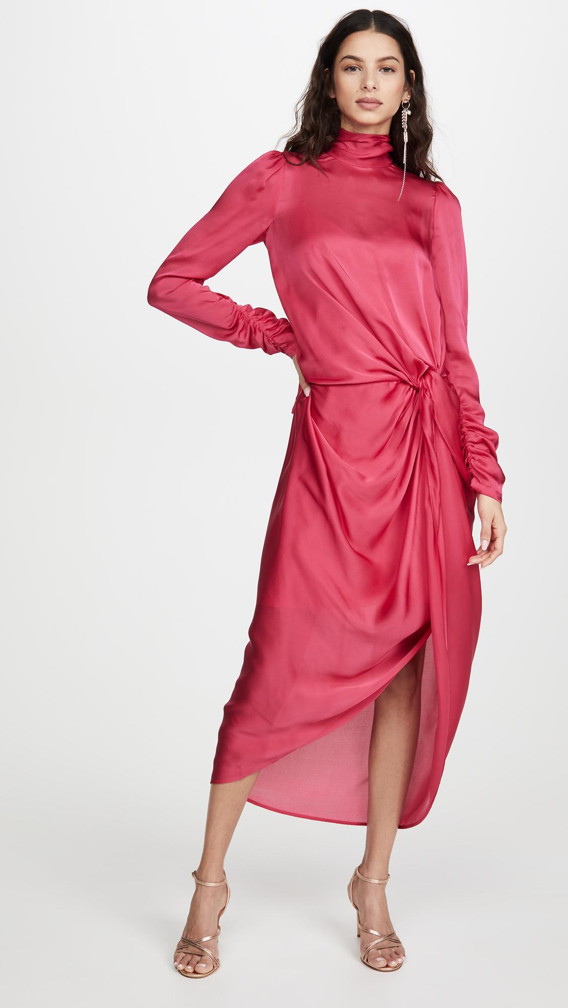 zimmermann draped dress