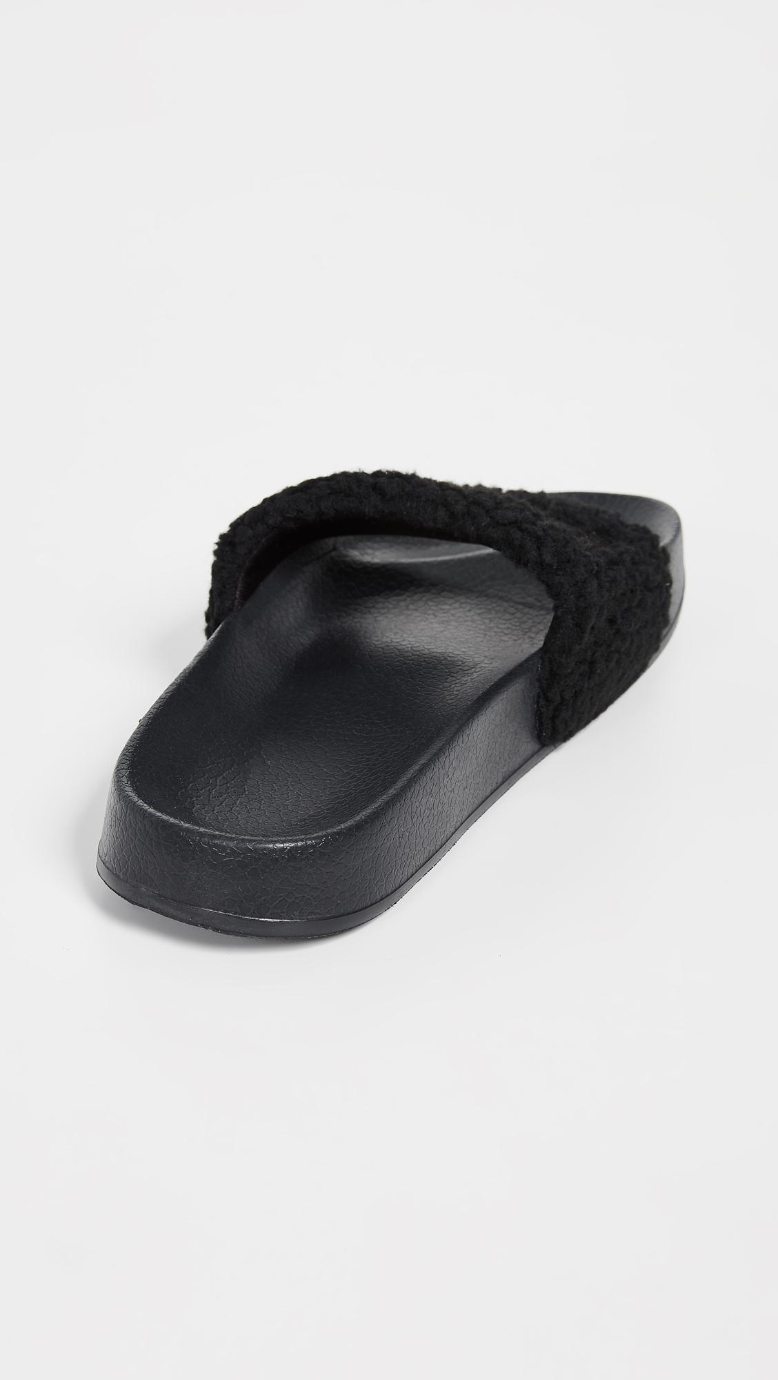 puma leadcat sherpa slides