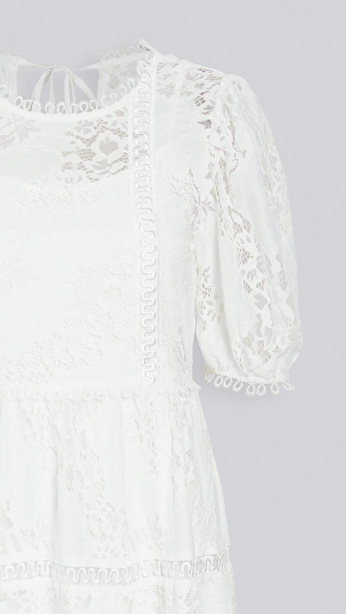 Moon river lace midi dress hotsell