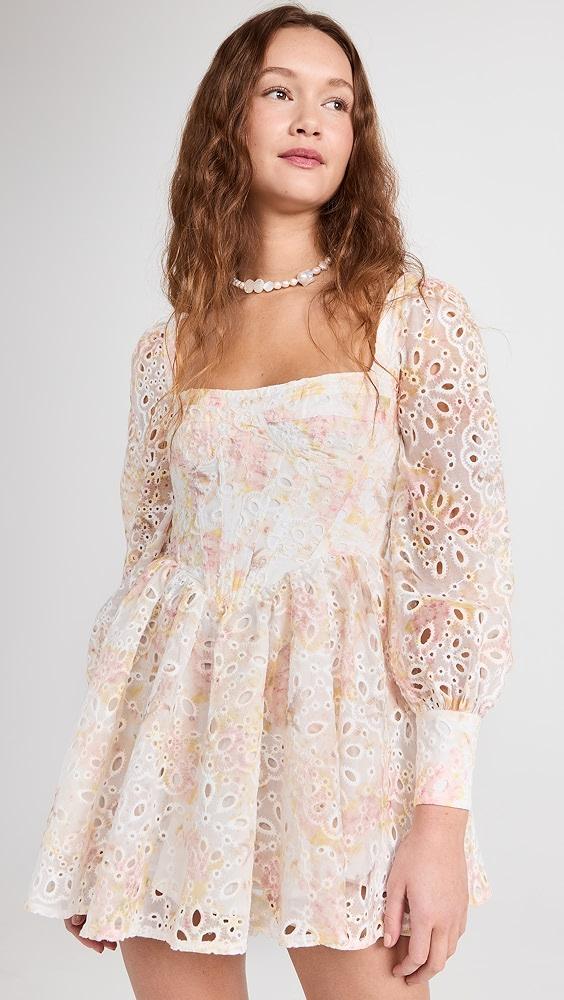 Bardot Lila Flounce Dress in White Lyst