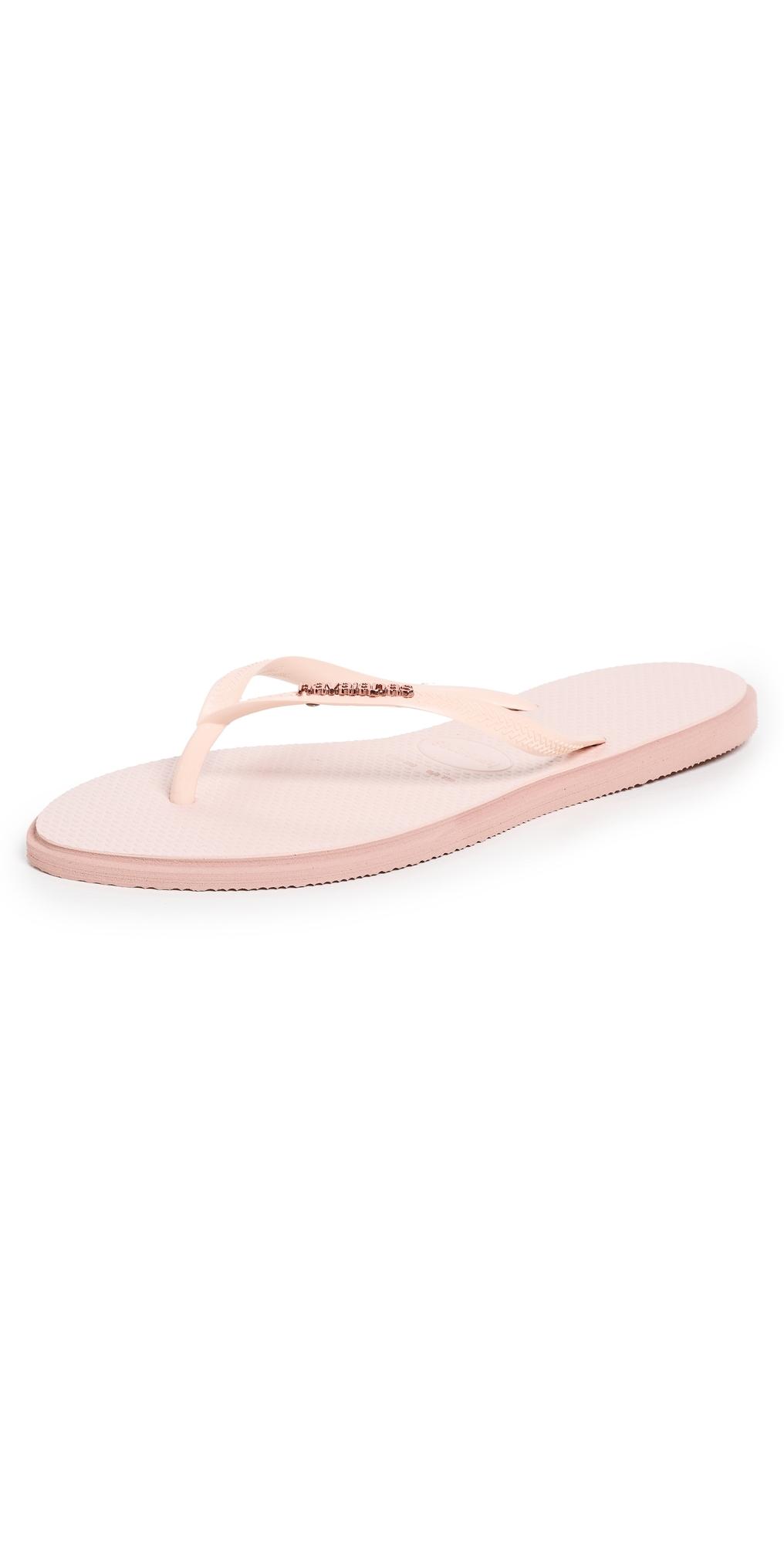 Havaianas Slim Point Sandals in Black Lyst Canada